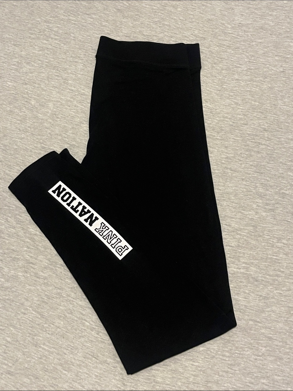 Pink Victorias Secret Pink Nation Black Leggings